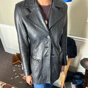 Vintage 1990's Banana Republic Leather Jacket